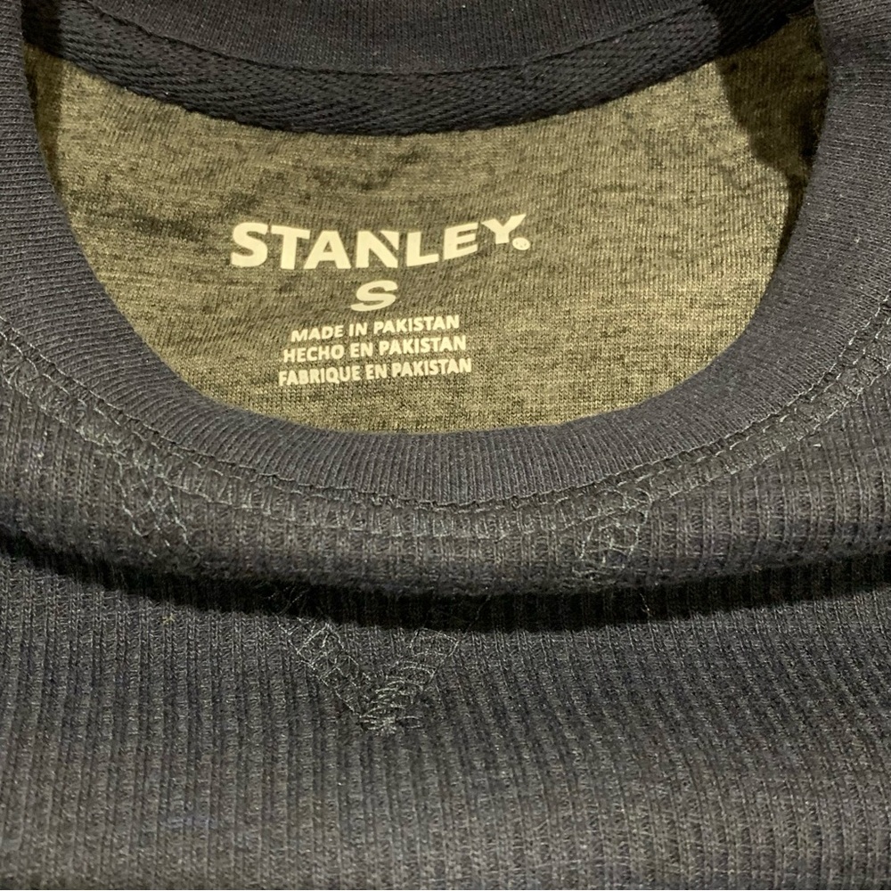 Stanley Workwear Ribbed Long Sleeve Shirt Pullover Crewneck Knit Size Small NWT - Picture 3 of 6